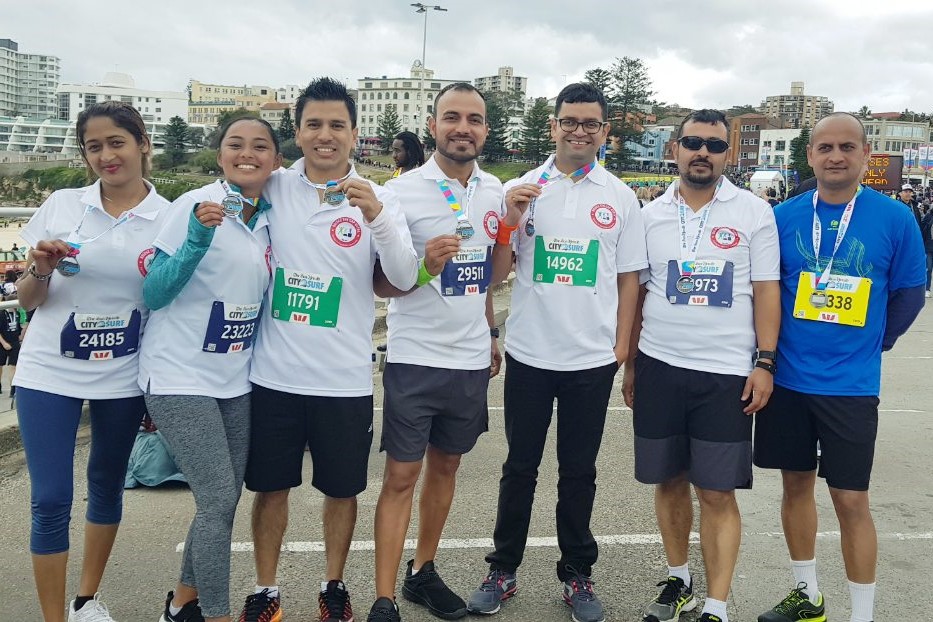 BTGN Group at City2Surf 2019
